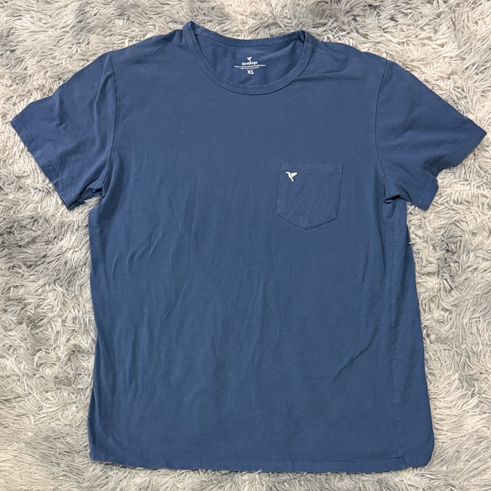 Bird Dogs shirt XL tee blue